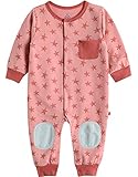 [Vaenait Baby]女の子ベビー服ロンパース肌着カバーオール長袖ボディスーツ Sweet Star Pink L