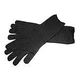 MIRACLE ブラック グローブ 作業用 防刃 手袋 軍手 耐刃 DIY 防犯 フリーサイズ 1組 MC-BK-GROVE