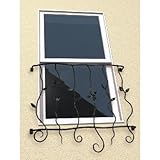 ロートアイアン面格子(幅535mm) エイジング