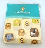 Tiddliwinks Safari Friends Fitted Jungle Sheet by Kids Line by KidsLine