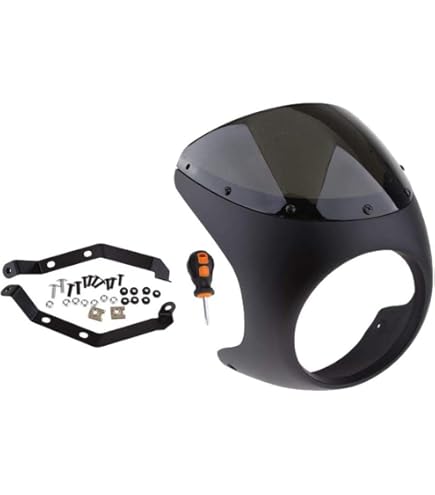 カフェレーサー　ロケットカウルステー　 ゾウッパナ Amazon | ブラック ゾーパナステー/ゾウッパナ ロケットカウル