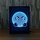 fenleo 3d Illusion OpticランプLEDナイトライトかわいいフォトフレームクリエイティブギフト