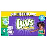 Luvs Ultra Leakguards Diapers, One Month Supply, Size 6, 140 Count by Luvs