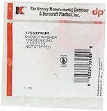 Keeney 1765TPRUK 1-1/2-Inch by 1-1/4-Inch Rubber Slip Joint Reducing Washer, Red [並行輸入品]