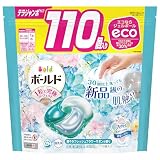 Bold ボールド 洗濯洗剤 ジェルボール 4in1 フレッシュフラワーサボン 詰め替え 110個 [大容量]