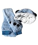 選べる3色 パンダ ちゃん ニット帽 ニット帽子 ベビー キッズ 赤ちゃん 子 子供用 かわいい 防寒 ふわふわ あったか 水色 青