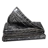 ブラックシェーディングネットサンスクリーン暗号化絶縁ネット (色 : Black, サイズ さいず : 8x10m)