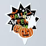 ハロウィン ケーキピック ジャンボピック サプライズ（10枚入り）