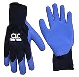 Custom Leathercraft 2032L Super Thermo Lined Latex Gripper Gloves Large [並行輸入品]