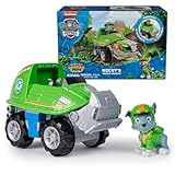 Paw Patrol ジャングルパップス ロッキースナップタートル乗り物 おもちゃトラック コレクションアクションフィギュア付き キッズおもちゃ 男の子&女の子用 対象年齢3歳以上