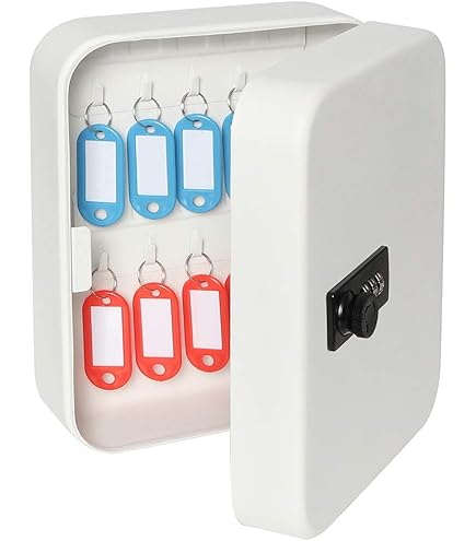 Amazon.co.jp: ナカバヤシ ダイヤル式キーボックス 20個収容 NKB-D02