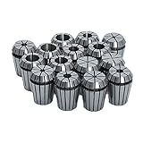 16 PC ER 25 1 mm から 16 mm のチャック・コレットの CNC フライス旋盤ツール用スプリングコレットセット