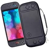 sisma スリムケース Switch 2 専用 セミハードケース Switch2 本体収納ポーチ 保護 ケース 耐衝撃 薄型 ポーチ『黒』