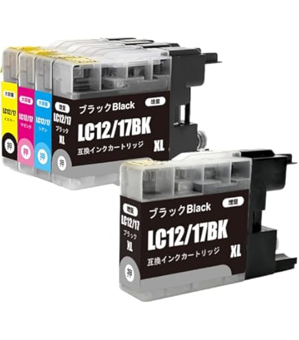 Amazon.co.jp: MFC-J5910CDW インク ブラザー プリンター LC12/LC17 4