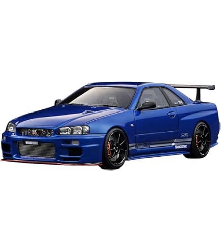 1/18　ニスモ　R34　GT-R　Z-TUNE　BNR34　スカイライン 1/18 ニスモ R34 GT-R Z-tune（ミッドナイトパープルIII