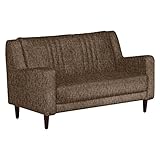 arne ミニソファー 2人掛け キッズソファ 布張り chateau 2P ウィーブ ダークブラウン