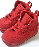 【11cm-16cm】NIKE JORDAN 1 RETRO HIGH BT ナイキ エアジョーダン レトロ レッド キッズ 子供靴　スニーカー 16cm,-
