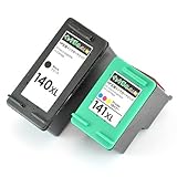 【インク革命】HP用 HP140 141 リサイクルインク ブラック・カラーセット 大容量 ヒューレット・パッカード 140 141 シリーズ 純正インクと併用可 ICチップ付き【日本企業】 対応機種：Officejet-j5780 / j6480 Photosmart-C4275 / C4380 / C4480 / C4486 / C4490 / C4580 / C5280