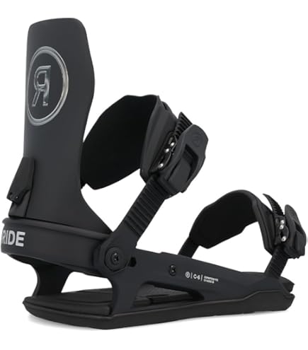 Amazon.co.jp: Ride A-6 Mens Snowboard Binding, Black, Size M (6-10
