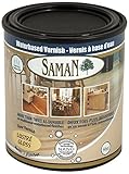 SamaN 160-091-1L 1-Quart Interior Water Based Gloss Varnish [並行輸入品]