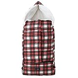 AirBuggy(エアバギー) ダウンフットマフ トップライン チェック バニラ ABMF0012