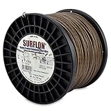 Surflon Size 7-170 - 85-Pound Break 1000-Feet Crimping Picture Wire Nylon Coated Stainless Steel, Br