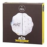 FRESK(フレスク) 【日本正規代理店】 ベビー おくるみ ブランケット タオル swaddle 2枚組 キツネ 70×60cm FR-F115-18