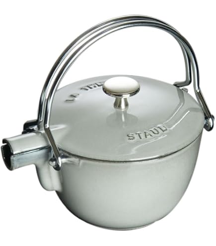 Amazon｜Staub ラウンドティーポット バジルグリーン 40509-423