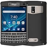 Unihertz Titan, QWERTY タフネススマートフォン, アンドロイド 10，SIMフリー，6GB RAM と128GB ROM, 黒