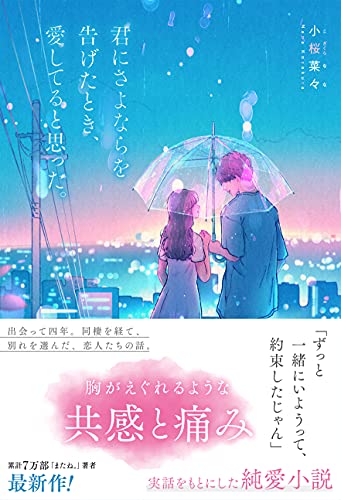 小桜菜々:君にさよならを告げたとき、愛してると思った。