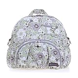 Gitta Friend Multi Function Baby Mom Nappy Changing Diaper Bag, Green Flowers by Gitta