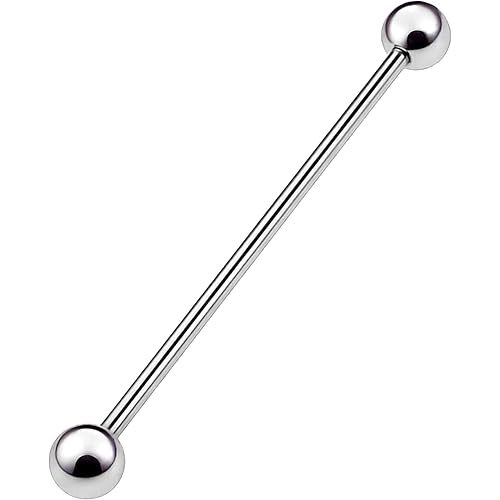 [From da Phactory] フロム ダ ファクトリー インダストリアルストレートバーベル サージカルステンレス シルバー 軟骨ピアス ボディピアス()