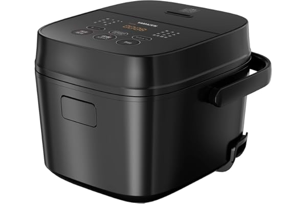 [山善] 炊飯器 一人暮らし 3合 3種類炊き分け機能 マイコン式 低温調理 無洗米モード 保温 予約機能 ブラック AMRC-5M(B)