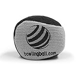 bowlingball.com マイクロファイバー ウルトラドライ ボーリンググリップボール (ブラック/グレー)