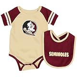 Florida State Seminoles Infant roll-out Onesieとよだれかけセット