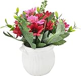 PLATA ( プラタ ) 造花 アンティーク フラワー 【 レッド 】 インテリア ディスプレイ YWX157RD