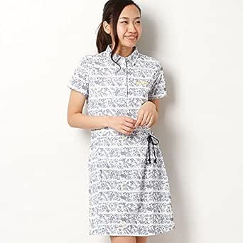 アディダスゴルフ Adidas Golf ゴルフレディスロングポロ Jp Adicross ボタニカルプリントボーダー S S ワンピース Nvネイビー L ポロシャツ 通販 Amazon