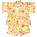 ミキハウス ホットビスケッツ (MIKIHOUSE HOT BISCUITS) 甚平スーツ 72-7518-974 110cm 黄