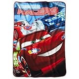 Disney Cars Neon Tech Plush Throw [並行輸入品]