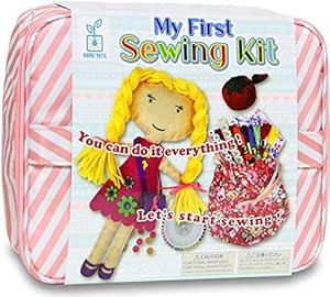 手作りキット ソーイングセット マイファーストソーイングキット はじめての 裁縫セット 小学生 女の子 プレゼント かわいい ケース付き メイキングトイ おもちゃ