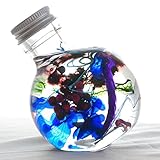 ハーバリウム『花屋が作るファンタジーハーバリウム』プリザーブドフラワー 16時〆即日発送（日曜除く）,ぶどうパープル