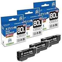 Amazon.co.jp: JIT エプソン IC6CL80L 対応 リサイクルインク インク