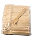 Perfect Stix Green Fork 158-200ct Wooden Disposable Cutlery Forks, 6' Length (Pack of 200) [並行輸入品]