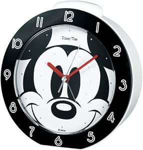 Amazon Co Jp Seiko Clock セイコークロック Disney ディズニータイム 置時計 目覚し時計 ミッキー フレンズ ミッキーマウス Fd453k ホーム キッチン