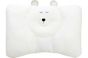 100万人のデータから生まれた みんまくグラン キッズ＆ジュニア minmaku 洗える 35×50cm ジュニア枕 (シロクマ(FBA）)