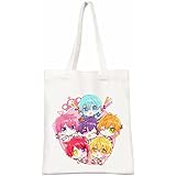 for すとぷり エコバッグ 肩掛け 大容量 厚手 頑丈 軽量 for すとろべりーめもり ななもり 莉犬 ジェル ころん るぅと さとみ 洗える コンパクト 携帯便利 おしゃれ手提げ袋 メンズ レディース 携帯便利軽量 繰り返し洗え エコバッグ 買