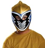 Disguise Gold Ranger Dino Charge Vacuform Mask Costume [並行輸入品]