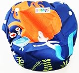 ベビーの水遊びにスイムパンツ　★赤ちゃんの水あそびに！洗って使えるので紙パンツよりとっても経済的でかわいいので大人気 (Navy Mermaid)