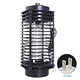 電子蚊キラーランプ殺虫ライト 蚊取り器 220V電子モスキートキラー薬剤不使用無害 静音 省エネ台所/寝室/居間/オフィスなどにピッタリ(US Plug,タイプ2)