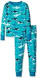 Hatley ハットレイ 男の子 シャーク、パジャマ 95cm、3Y(97cm) マルチカラー 綿100% PJAOCSR026